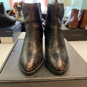 Gently Loved Frye Serena Cutout Booties Size 10